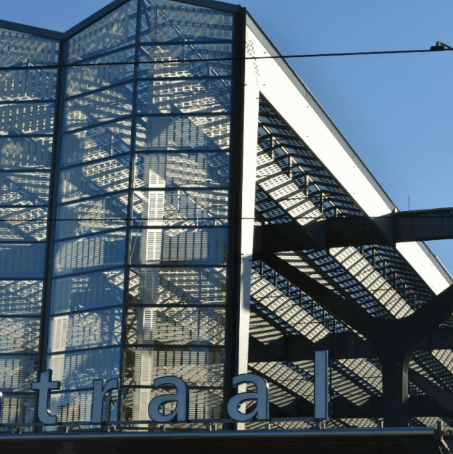 OV Terminal Rotterdam detail hoofdingang