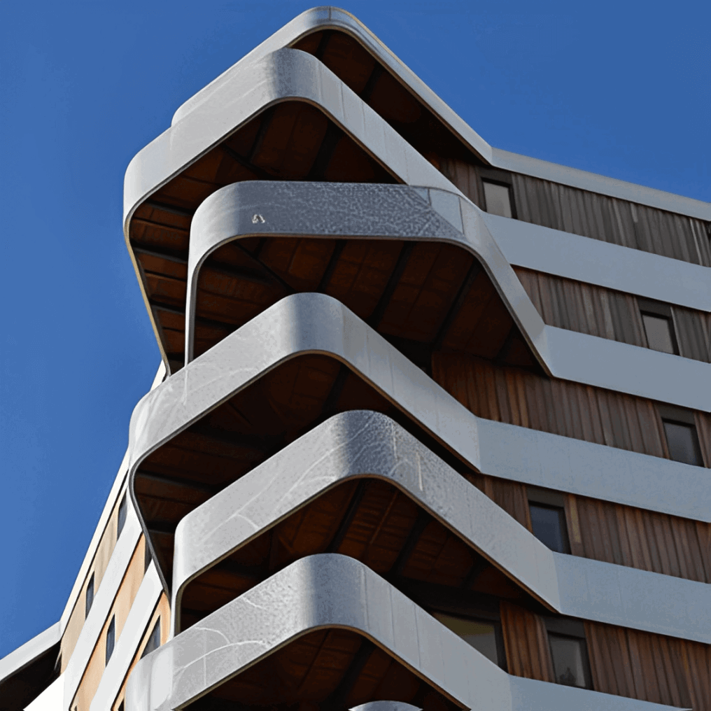 Woontoren Hatert detailbeeld