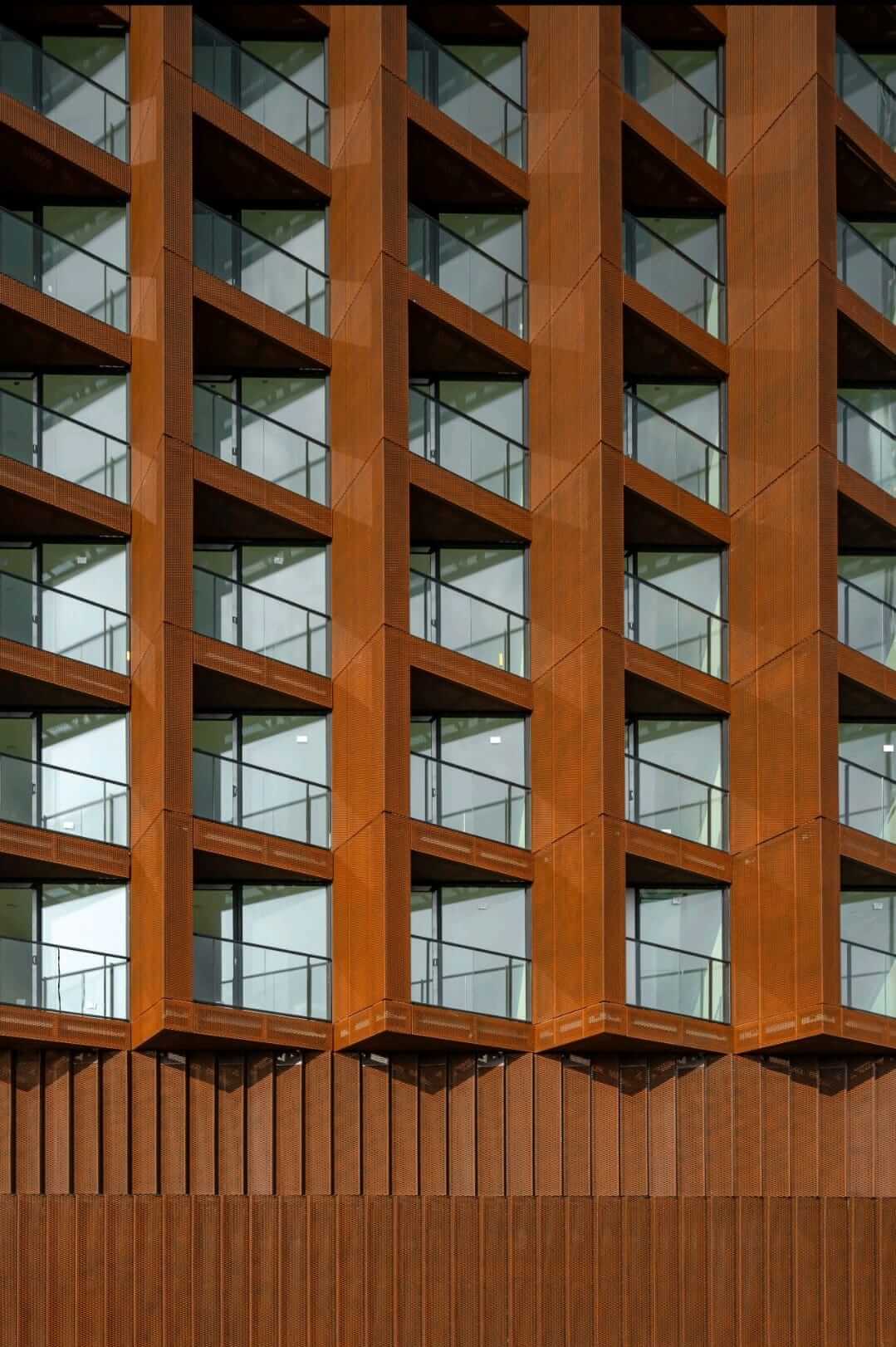 Cortensteel DC in project detailbeeld