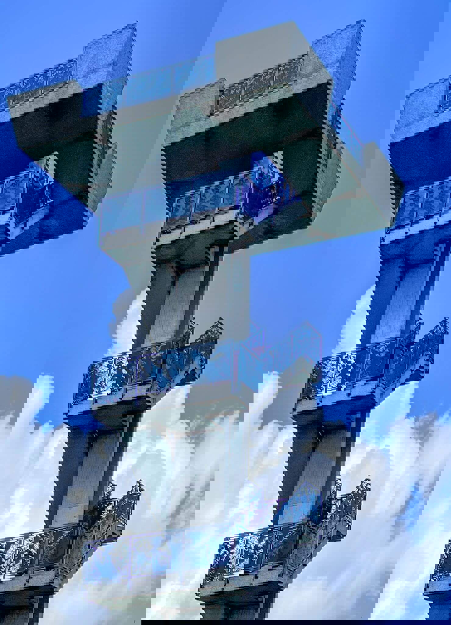 Uitkijktoren Krammersluizen bovenzijde